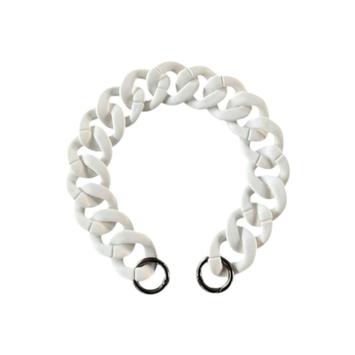 CHAIN ACRYL PURE WHITE 37 cm Acrylkette